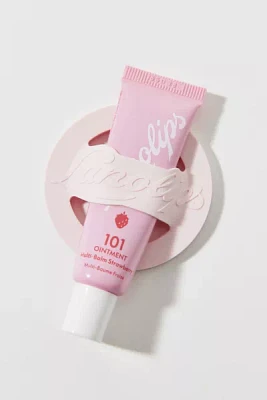 Lanolips 101 Ointment Strawberry & Phone Lip Balm Holder Set