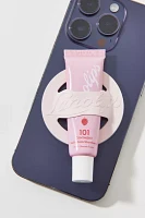 Lanolips 101 Ointment Strawberry & Phone Lip Balm Holder Set