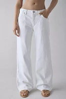 Abrand X Rip Curl White Wash 99 Low-Rise Baggy Jean