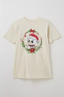 Holiday Snowman Cotton Graphic Tee