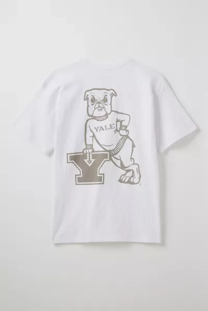 Yale Bulldog Cotton Graphic Tee