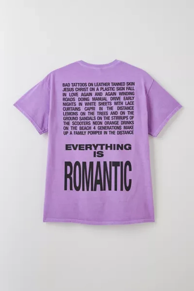 Charli XCX UO Exclusive Everything Is Romantic Graphic Tee