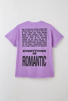 Charli XCX UO Exclusive Everything Is Romantic Graphic Tee