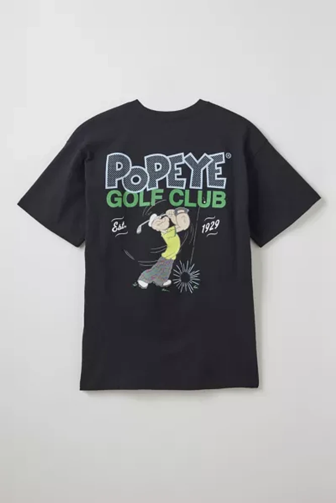 Popeye Golf Club Cotton Graphic Tee