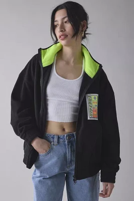 Abrand X Rip Curl Colorblock Fleece Zip-Up Jacket