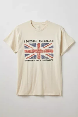 Indie Girls Broke My Heart Cotton Graphic Tee