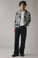 Wax London Whiting Plaid Long Sleeve Overshirt