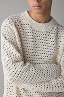 Wax London Wilde Open Knit Crew Neck Sweater