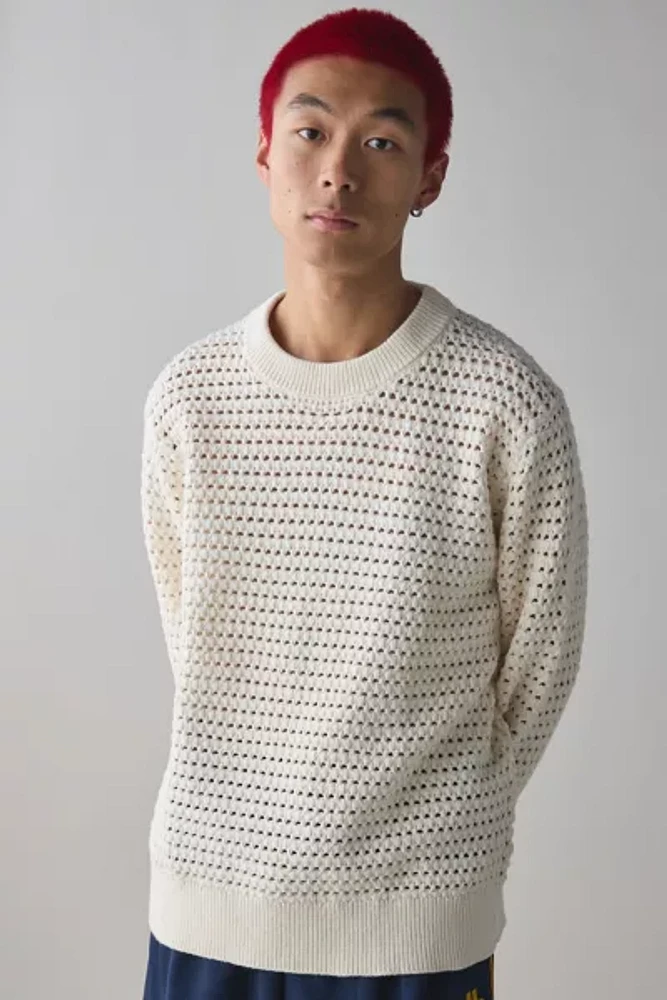 Wax London Wilde Open Knit Crew Neck Sweater