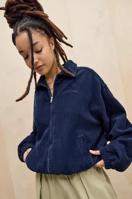BDG Shrunken Corduroy Harrington Jacket