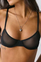 Out From Under Isabelle Mesh Underwire Plunge Bra
