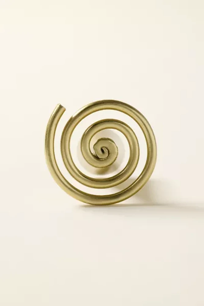 Spiral Icon Shaped Iron Knob/Wall Hook