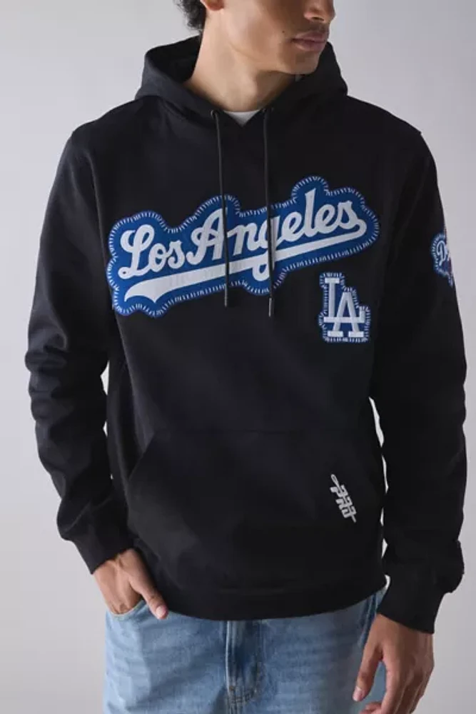 Pro Standard MLB Los Angeles Dodgers Pick Stitch Hoodie Sweatshirt