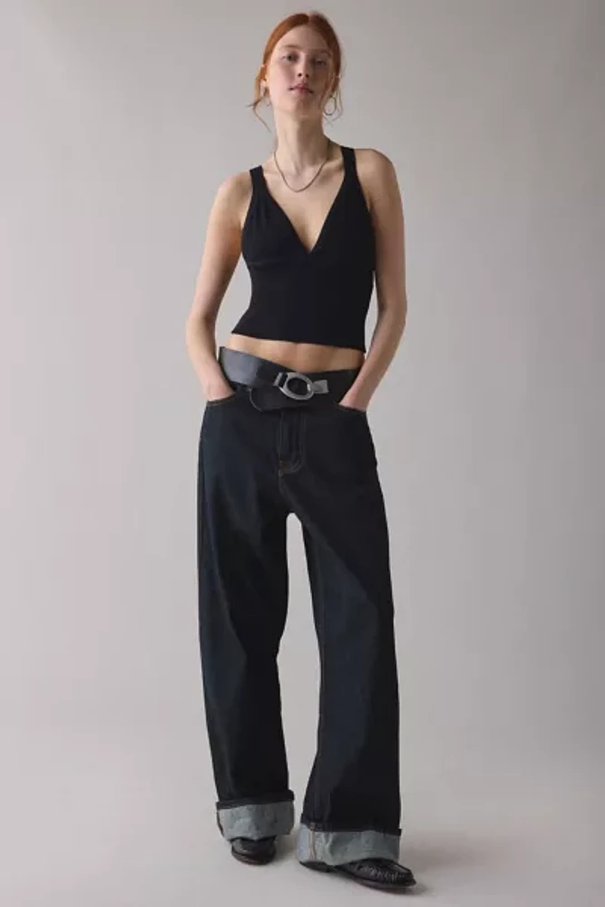Out From Under Jade Seamless Knit Cutout Tank Top