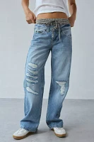 BDG Kayla Boxer Waistband Low-Rise Jean