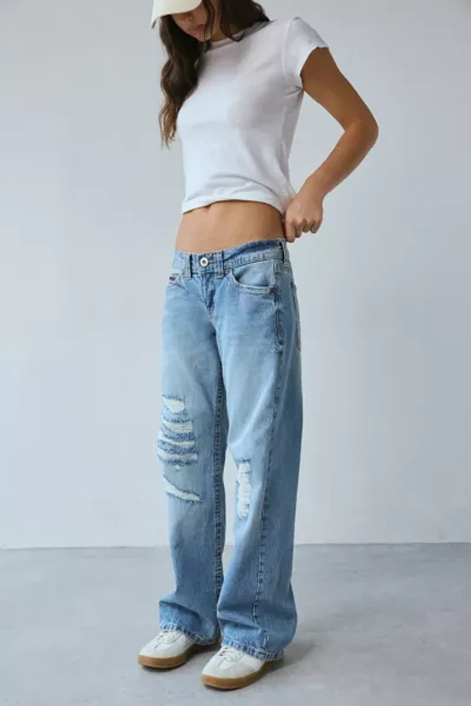 BDG Kayla Boxer Waistband Low-Rise Jean