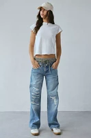 BDG Kayla Boxer Waistband Low-Rise Jean