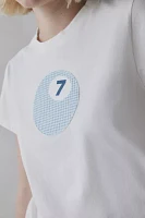 7 Ball Applique Graphic Slim Tee