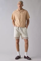 Native Youth Clay Lace Trim Short