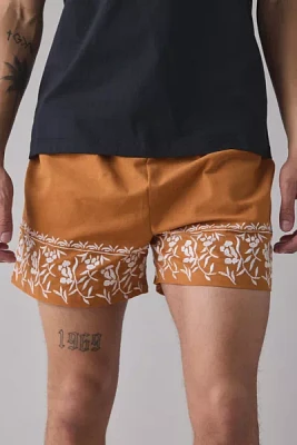 Native Youth Kingsley Embroidered Short