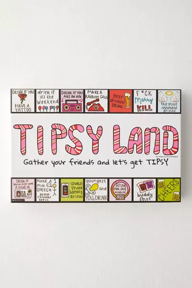 Tipsy Land Party Board Game