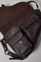 Sonny Faux Leather Saddle Bag