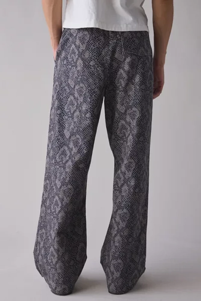 BDG Nitro Camo Canvas Baggy Fit Pull-On Pant