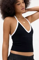 Out From Under Andi Tipped Halter Top
