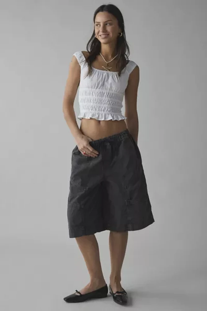BDG Mario Pull-On Cotton Utility Jort
