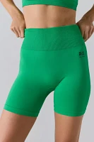 P.E Nation Kelly Green Restore Seamless 5” Bike Short