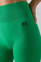 P.E Nation Kelly Green Restore Seamless 5” Bike Short