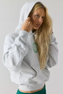 P.E Nation Exposition Heritage Graphic Cropped Hoodie Sweatshirt