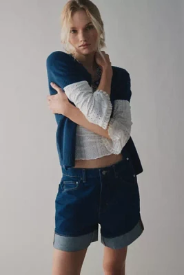 BDG Indie Mid-Rise Cuffed Denim Short