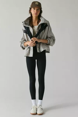 P.E Nation Shelter Biscuit Cropped Windbreaker Jacket