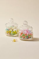 Aderia Small Floral Glass Jar