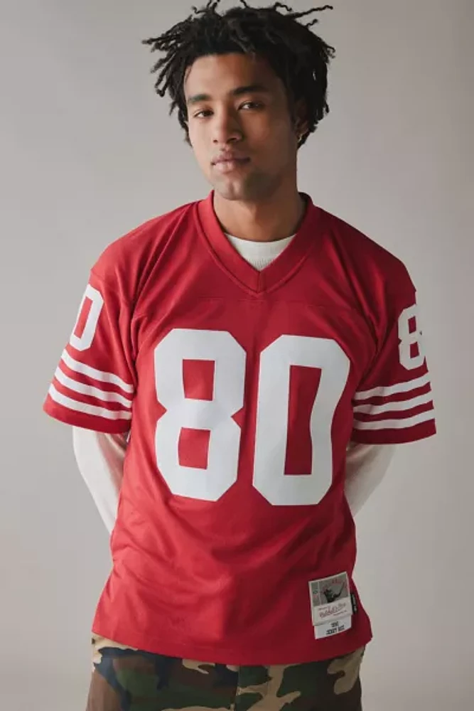 Mitchell & Ness NFL San Francisco 49ers 1990 Jerry Rice Football Jersey