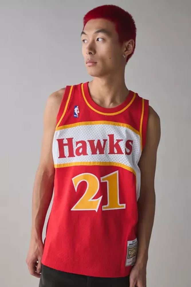 Mitchell & Ness NBA Atlanta Hawks 1986-87 Dominique Wilkins Basketball Jersey Tank Top