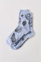BAGGU Shells Crew Sock