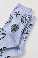 BAGGU Shells Crew Sock