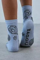 BAGGU Shells Crew Sock