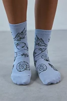 BAGGU Shells Crew Sock
