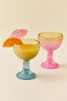 Tropicana Ombre Glass Goblet