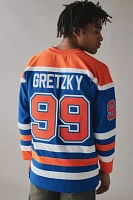 Mitchell & Ness NHL Edmonton Oilers Wayne Gretzky 1986 Long Sleeve Hockey Jersey