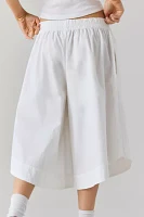 BDG Tulip Wide Leg Cotton Culotte Crop Pant