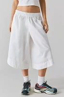 BDG Tulip Wide Leg Cotton Culotte Crop Pant
