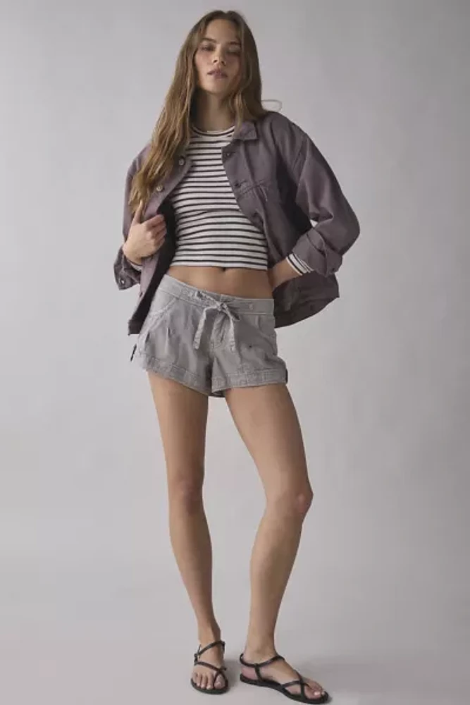 BDG Bailey Cotton Twill Utility Micro Short