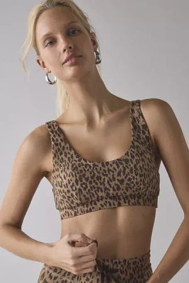 THE UPSIDE Panthera Daisy Scoop Neck Sports Bra