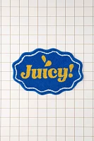 Fruit Sticker Shaped Tufted Bath Mat