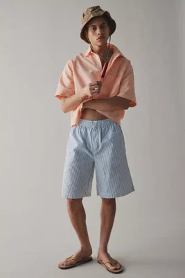 UO Baggy Striped Pull-On Short