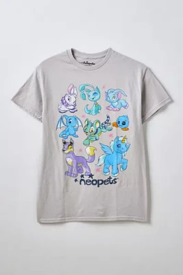 Neopets Grid Graphic Tee